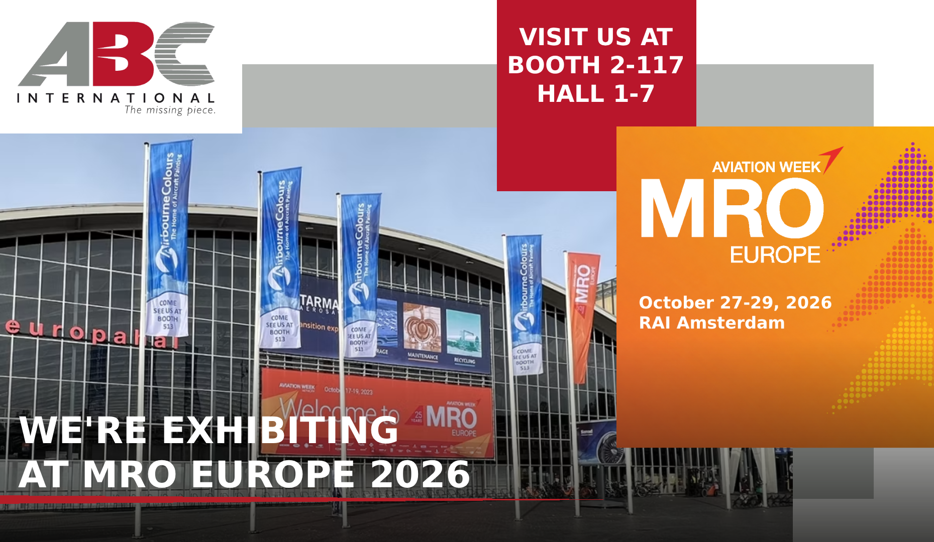 ABC International returns to MRO Europe 2026